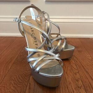 Silver Marc Defang Heels
